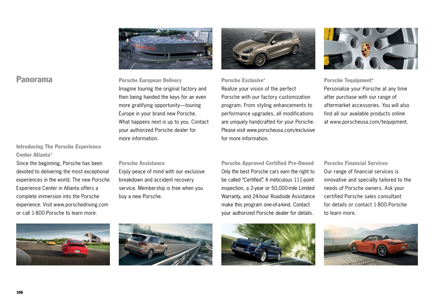 2016 Porsche Cayenne Brochure Page 42